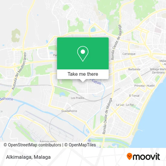 Alkimalaga map