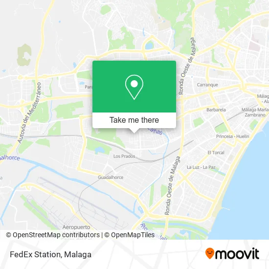 FedEx Station map