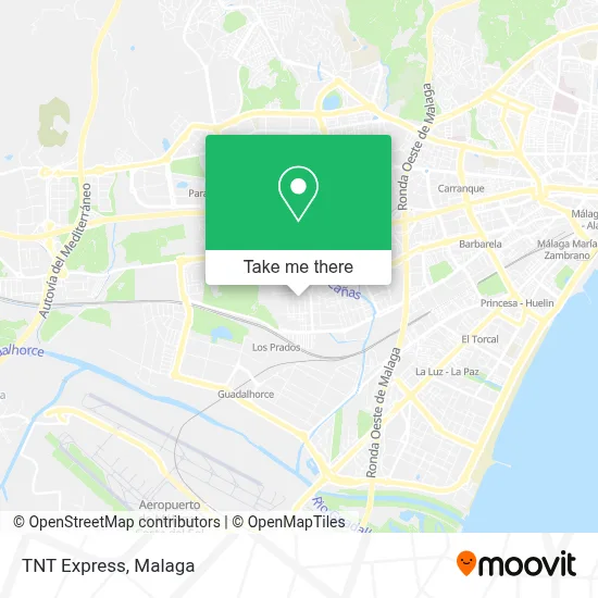 Tnt Express map