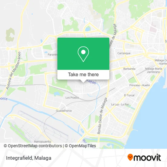 Integrafield map
