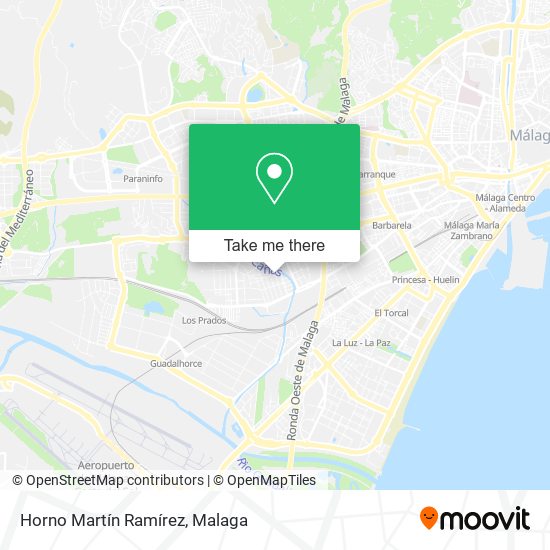 Horno Martín Ramírez map
