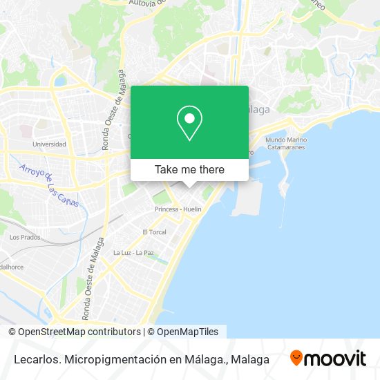 Lecarlos. Micropigmentación en Málaga. map
