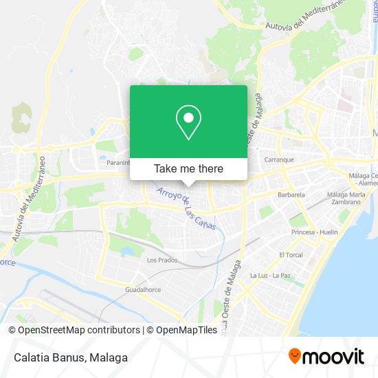 Calatia Banus map