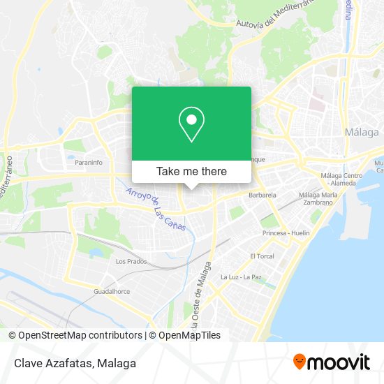 Clave Azafatas map
