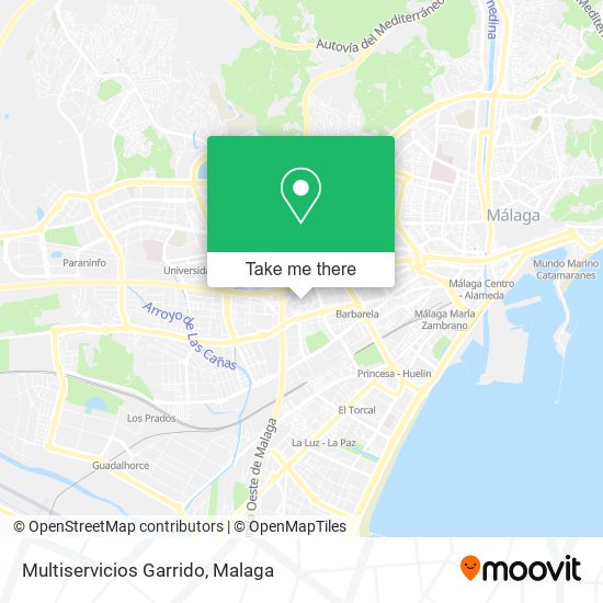 Multiservicios Garrido map