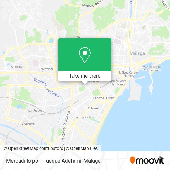 mapa Mercadillo por Trueque Adefami