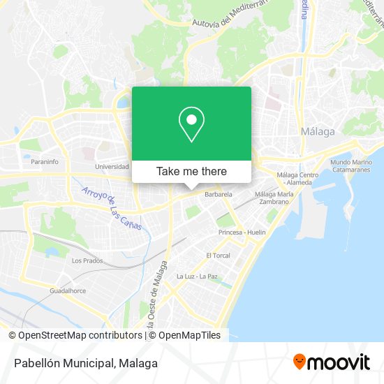 Pabellón Municipal map
