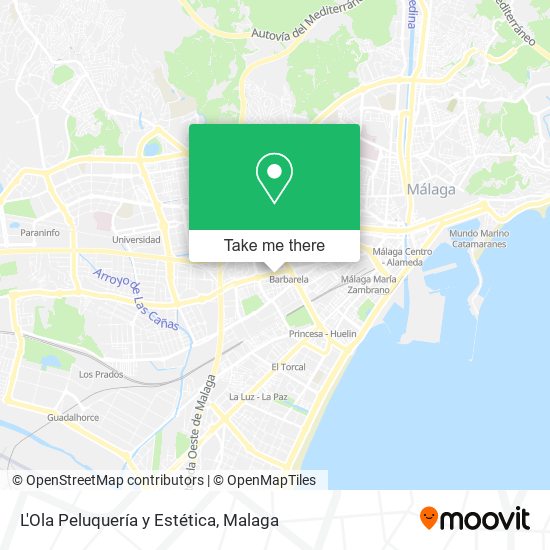 L'Ola Peluquería y Estética map