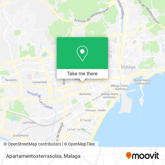 mapa Apartamentosterrasolxa