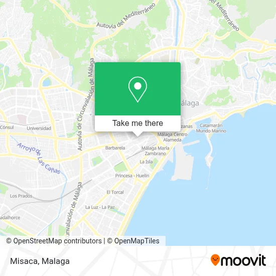 Misaca map