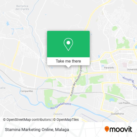 Stamina Marketing Online map