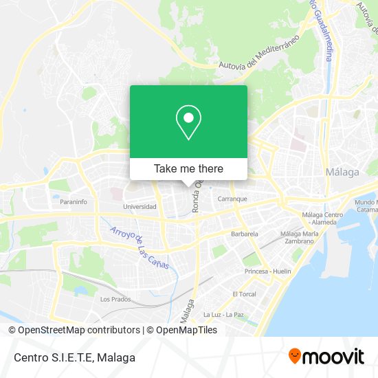 mapa Centro S.I.E.T.E