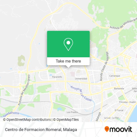 Centro de Formacion Romeral map
