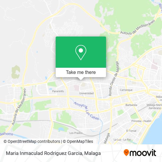 Maria Inmaculad Rodriguez Garcia map