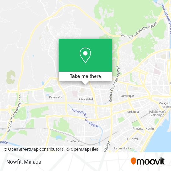 Nowfit map