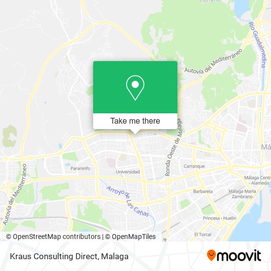 mapa Kraus Consulting Direct