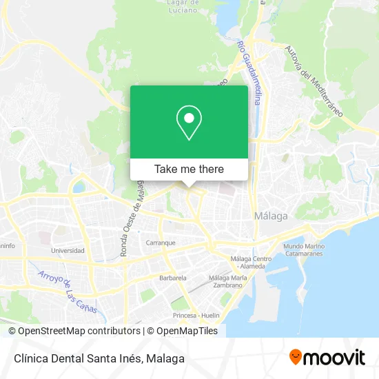 Clínica Dental Santa Inés map