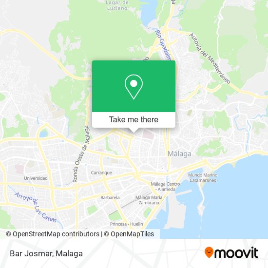 Bar Josmar map