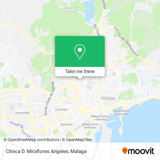 Clinica D. Miraflores Angeles map