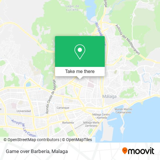 Game over Barbería map