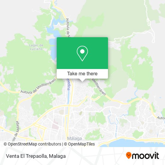 Venta El Trepaolla map