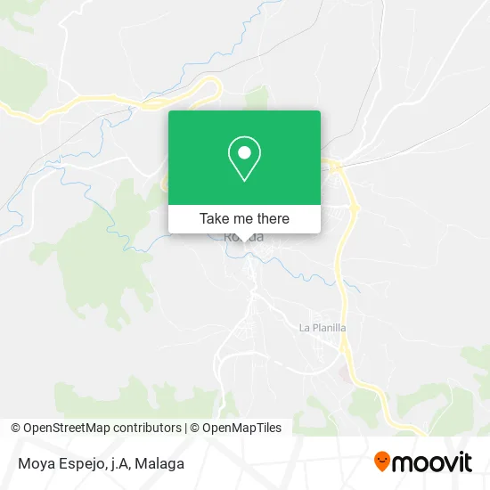 Moya Espejo, j.A map