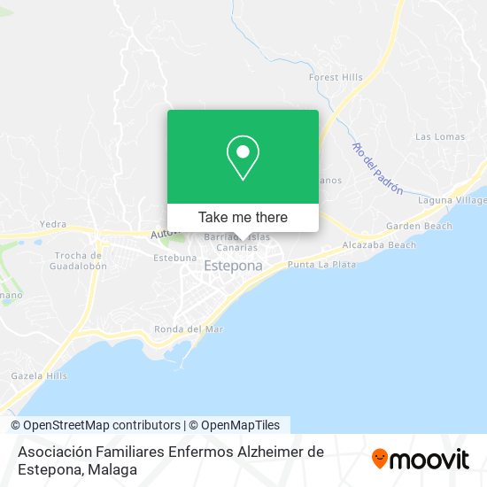 Asociación Familiares Enfermos Alzheimer de Estepona map