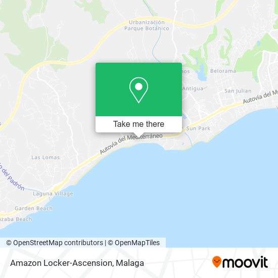 Amazon Locker-Ascension map