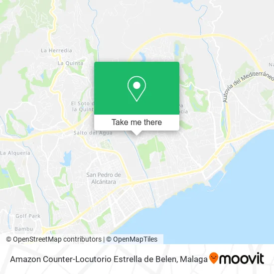 Amazon Counter-Locutorio Estrella de Belen map