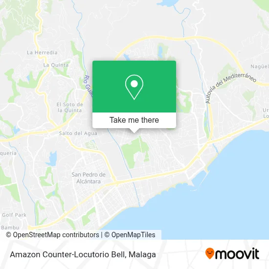 Amazon Counter-Locutorio Bell map