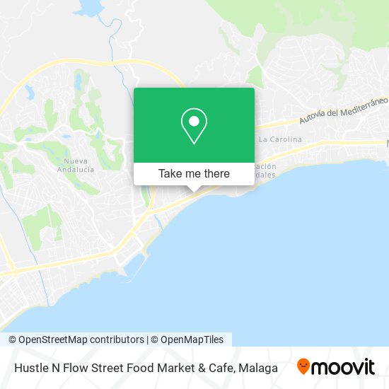 Hustle N Flow Street Food Market & Cafe map