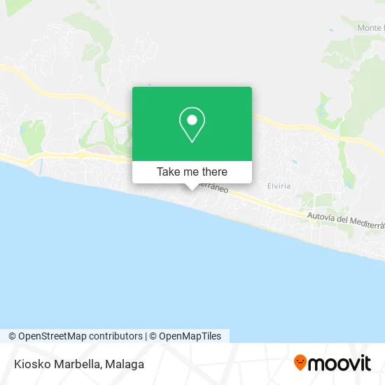 Kiosko Marbella map