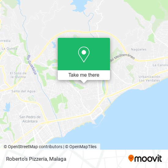 Roberto's Pizzería map