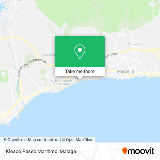 Kiosco Paseo Marítimo map