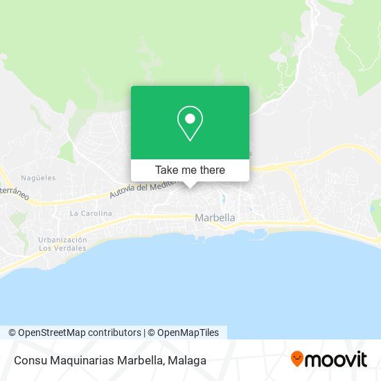 Consu Maquinarias Marbella map