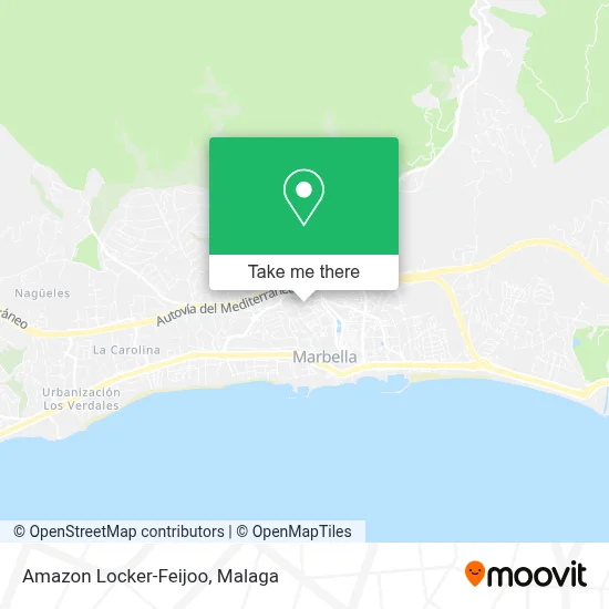 Amazon Locker-Feijoo map