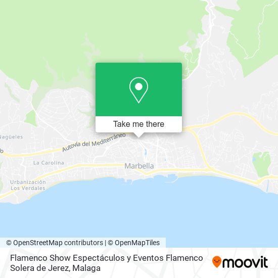 Flamenco Show Espectáculos y Eventos Flamenco Solera de Jerez map