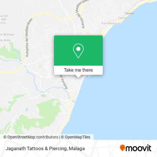 Jaganath Tattoos & Piercing map