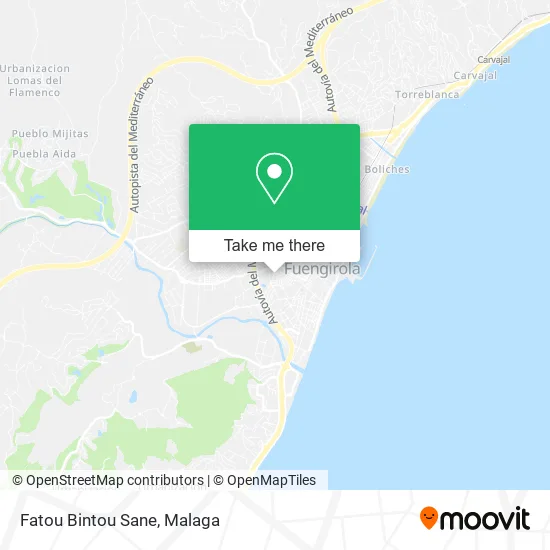 Fatou Bintou Sane map