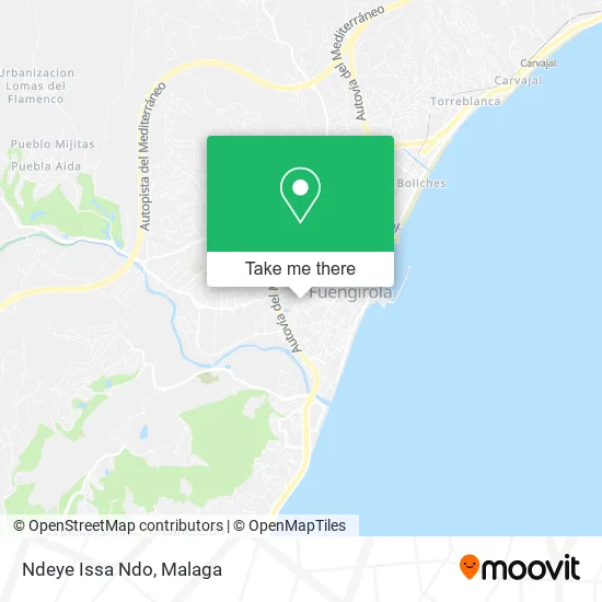Ndeye Issa Ndo map
