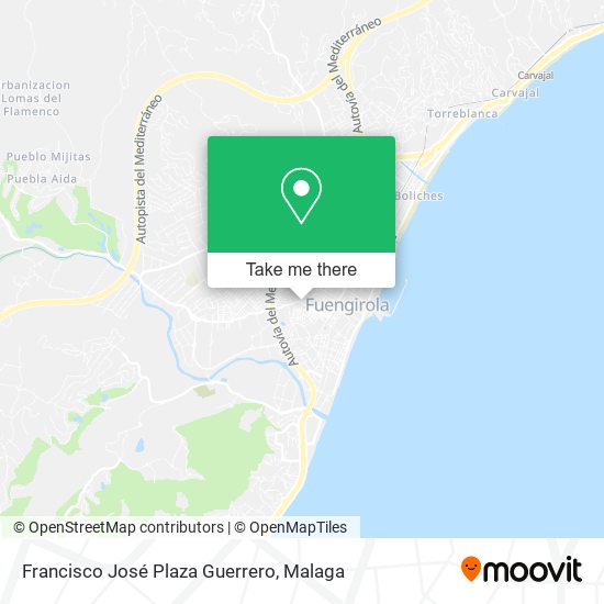 Francisco José Plaza Guerrero map