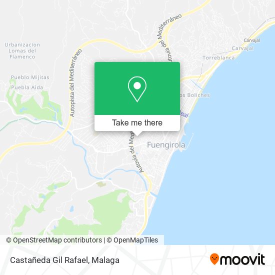Castañeda Gil Rafael map