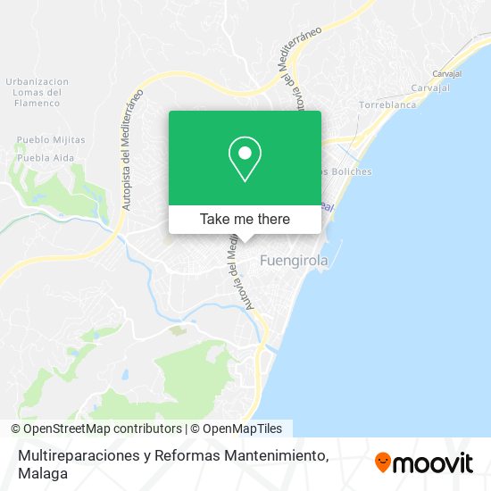 Multireparaciones y Reformas Mantenimiento map