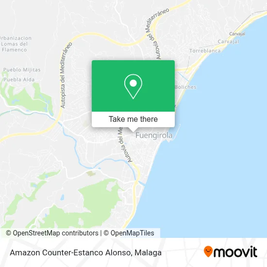 Amazon Counter-Estanco Alonso map