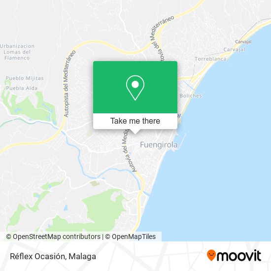 Réflex Ocasión map