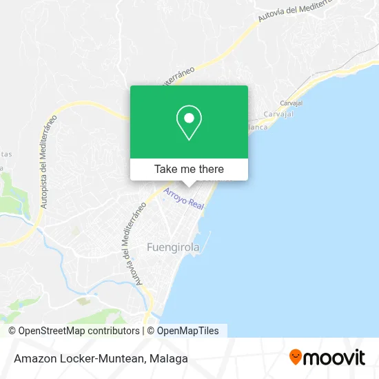 Amazon Locker-Muntean map