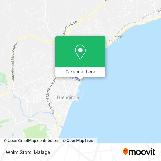 Whim Store map