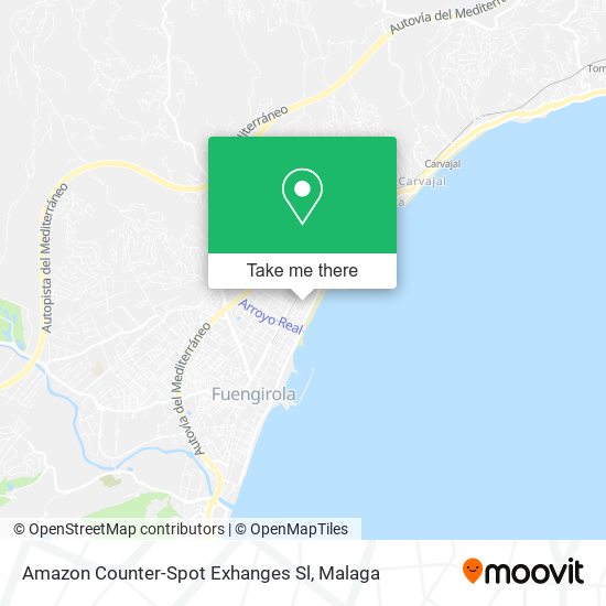 Amazon Counter-Spot Exhanges Sl map