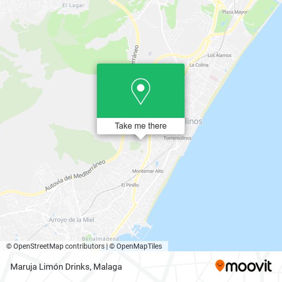 Maruja Limón Drinks map