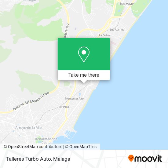 Talleres Turbo Auto map